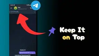 How to Pin & Unpin Messages in Telegram | Stay Organized on Android