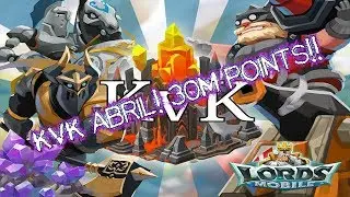[ES] Lords Mobile KVK Abril! ||Hasta que te dejo a 0!|| #8