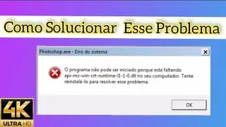 Como Solucionar o Problema Está Faltando.api-ms-win-crt-runtime-[1-1-0.dll no seu Computador