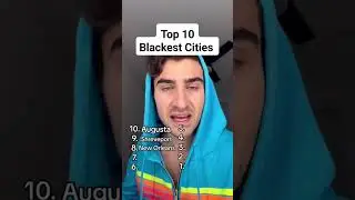 Top 10 blackest cities in the USA #shorts #america