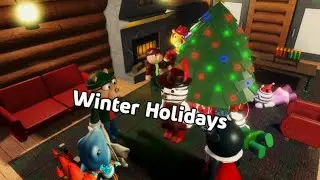 Как пройти Winter Holidays или же как убить своё время при просмотре этого видео:Roblox