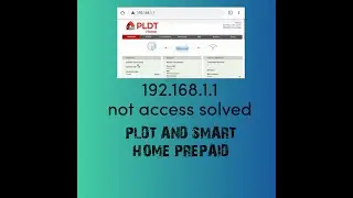 PLDT Wifi 192.168.1.1 connot access (SOLVED)