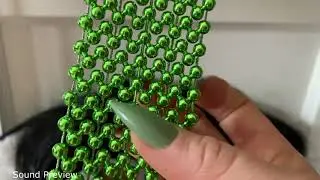 ASMR: Textured Plastic build up tapping w/ some tracing and tongue clicking (Irene Custom)