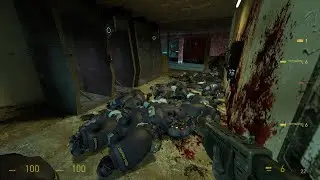 Half-Life 2 / Update / MMOD / AI Test / 4K 3840x2160 60fps / Оборона турелями
