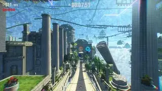 Sonic Frontiers (PS5) 1-2 Easy S Rank Route in 00:54:01