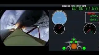 Space shuttle Atlantis launch monitoring with Dewesoft software