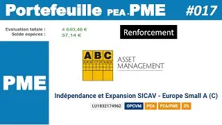 Suivi PEA PME 017