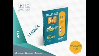 POLİMAT YAYINLARI BACK-UP 5+1 AYT SAYISAL *1.FASİKÜL MATEMATİK*SORU 1-28