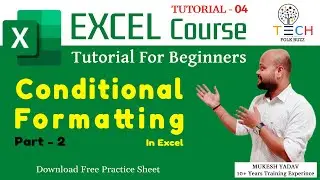 Excel Tutorials in Hindi | Excel Conditional Formatting Explained | Tutorial-4 #Exceltutorial #Excel