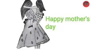 Happy mother's day | mother's day pencil sketch drawing | pencil sketch | how to draw mother love