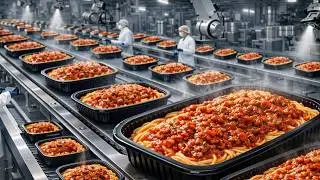 Inside the Largest Instant Spaghetti Factory - Full Production