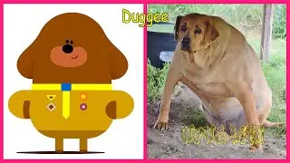 Hey Duggee Characters in Real Life 👉 @NynaLife