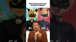 s6 cat noir is definitely something 🤠#miraculousladybug #catnoir #miraculousseason6 #adrienagreste