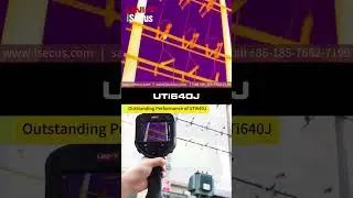 UTi640J Thermal Camera 640x480 Outstanding Performance on Infrared Heat Inspection