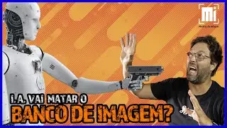 Inteligência Artificial vai matar o Banco de imagem? Shutterstock vai vender imagens geradas p/ I.A.