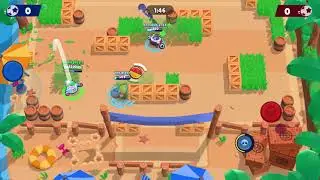 Game play showdown and brawl ball