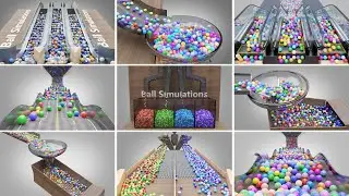 Best of Marble Run Screening animation - Compilation - 2023 - 4K