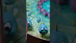 3D Zoetrope: Fish eating Fish 