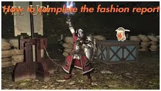 FFXIV:How to do the fashion report