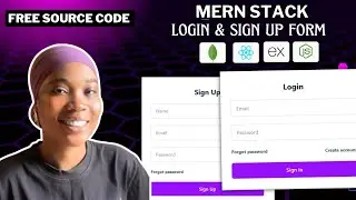 Build a Full Stack Login & Sign Up Form With React, MongoDB, Node JS, Express JS and Tailwind CSS