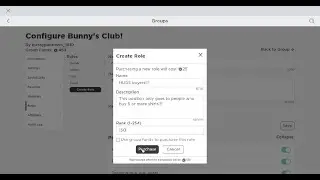 How to add/ edit roles in your group (ROBLOX)
