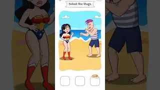 Displace puzzle level 5 solution.Defeat the thugs #displacepuzzle #shorts