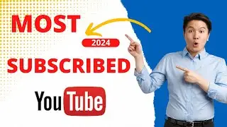 Most Subscribed Youtube Channel in 2024....#YouTubeTop10 #DigitalRoyalty #contentcreators