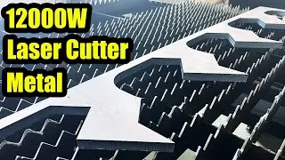 12KW Fiber Laser Cutting Machine for Sale