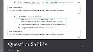 Computer Science 9618 Paper 4 Another OOP Walkthrough