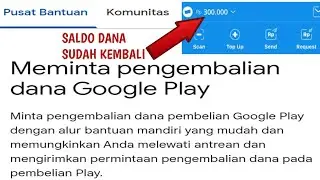 Cara Mengembalikan Saldo Dana Yang Terpotong Google Play