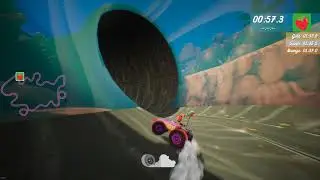 All-Star Fruit Racing: Time Attack Gold - Poseimon (Three Pistons)