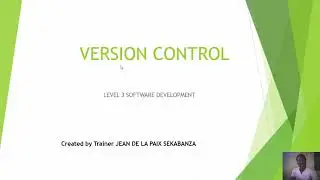 Tutorials on version control.
