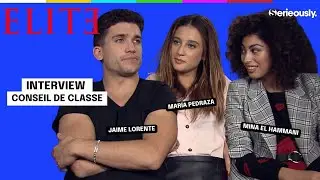🔥 ELITE : Jaime Lorente, Mina El Hammani & Maria Pedraza en interview barrée