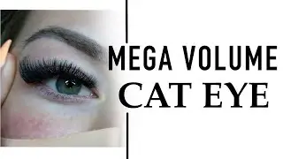 Lash Extension Tutorial | Mega Volume Cat Eye Lash Tutorial + Styling + Mapping