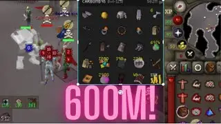 Antipking OUR BIGGEST PK EVER 600M + LOOT  ags giveaway post RSN!!