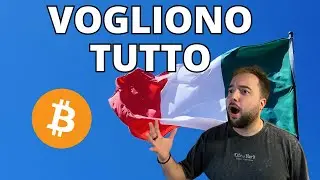 Italia 🇮🇹 e Bitcoin VOGLIONO PRENDERTI TUTTO!