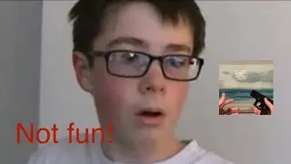 Kid shoots Computer!!!￼