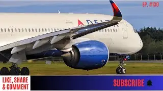 SUPER WINDY CLOSEUP DEPARTURES AT DUBLIN AIRPORT | PLANE SPOTTING | EP. #130