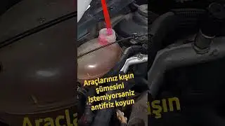 kışın arabalar donmasın