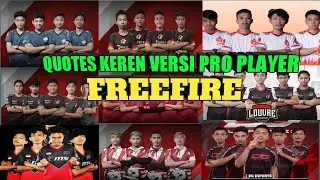 QUOTES KEREN FERSI PRO PLAYER FREEFIRE INDONESIA TERBARU | FREEFIRE