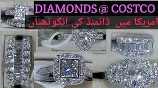 Top New Designs of Costco Diamond Affordable Weddings & Engagement  Rings &Bands/American Diamonds