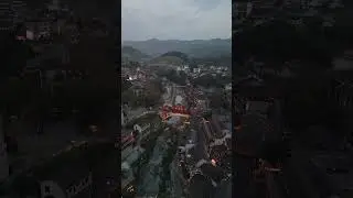 FURONG ANCIENT TOWN From Above! 🇨🇳