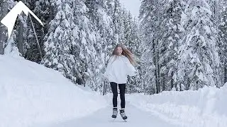 You can Skate through this Forest in Canada!