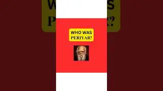 Who was Periyar? Founder of the Dravidian Movement #dmk #periyar #dravidam #tamil