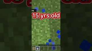 Minecraft clutches at different ages(worlds smallestviolin)#minecraft #shorts #worldssmallestviolin