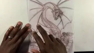 Why I use red pencil - Super Short version: Gerimi Drawing Comics 