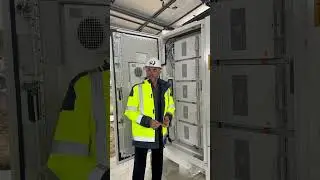 A primeira bateria Huawei LUNA2000- 200KWH a ser instalada em Portugal.