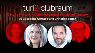 turi2 Clubraum – der Livepodcast "on stage" im RTL Audio Center in Berlin.