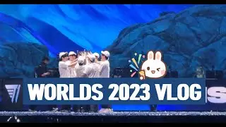 WORLDS 2023 vlog as a foreign fan ✨ T1 vs JDG | BLG vs WBG | T1 vs WBG ❤️‍🔥
