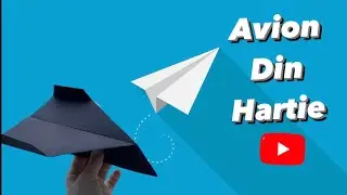 Avioane din hartie pas cu pas | PAPER AIRPLANE